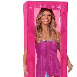 InSpirits Barbie Box adult costume. Nwt. One size